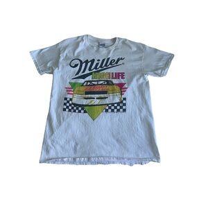 Junk Food Miller High Life T-shirt Size Small